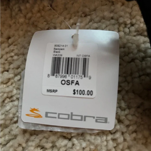 NWT Cobra Premium Backpack (394)